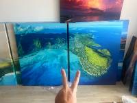 48x72 INCH CANVAS DISPLAY OF PORTLOCK